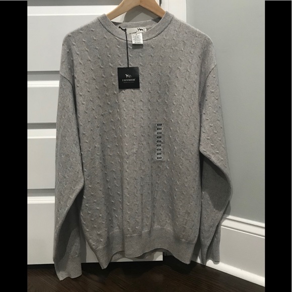 I Levrieri Other - Mens I Levrieri cashmere/silk sweater NWT